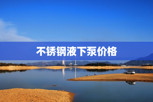 不銹鋼液下泵價格