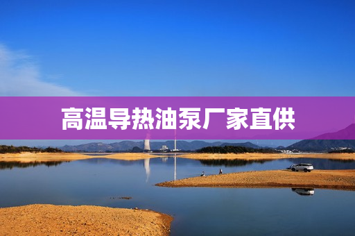 高溫導(dǎo)熱油泵廠家直供
