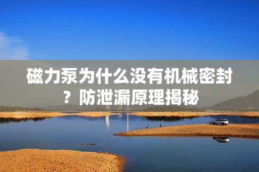 磁力泵為什么沒有機(jī)械密封？防泄漏原理揭秘
