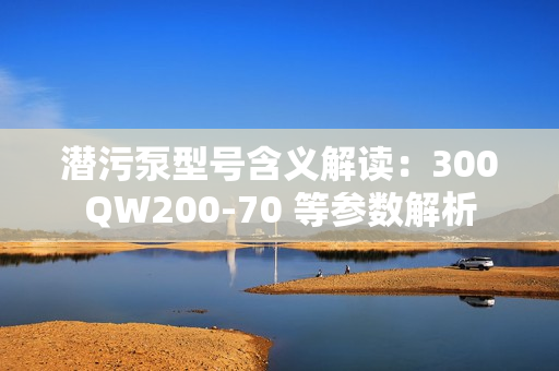 潛污泵型號含義解讀：300QW200-70 等參數(shù)解析