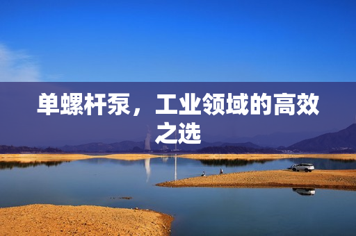 單螺桿泵，工業(yè)領(lǐng)域的高效之選