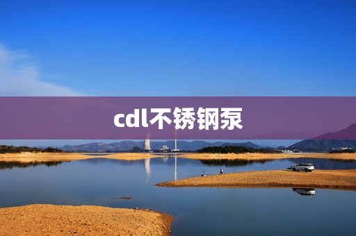 cdl不銹鋼泵