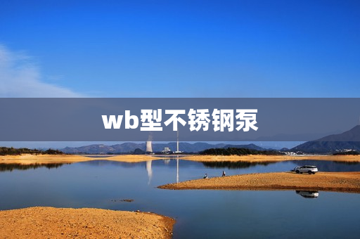 wb型不銹鋼泵